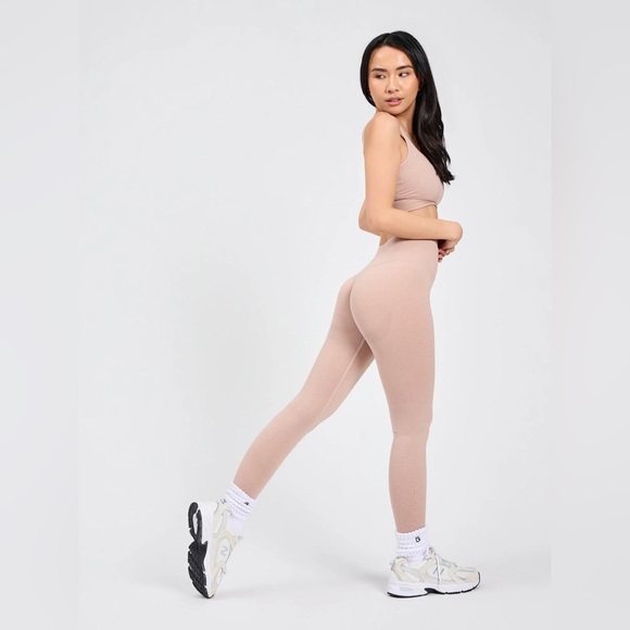 NWT BuffBunny Shape Seamless Sports Bra ‘Berry Ice’ Nude/Pink XXL - Picture 7 of 11